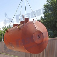 Погрузка емкости ЕП-5